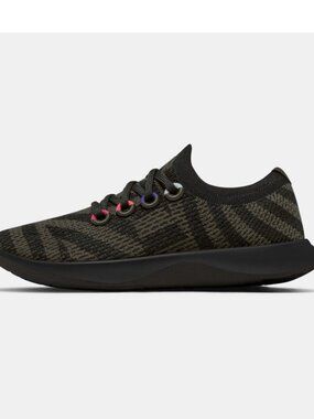 Allbirds Women's Trail Runners Black w Pink and PurpleTrim & Shoelaces